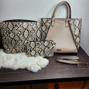 Purse, Satchel, Carlos Santana 3 peice set